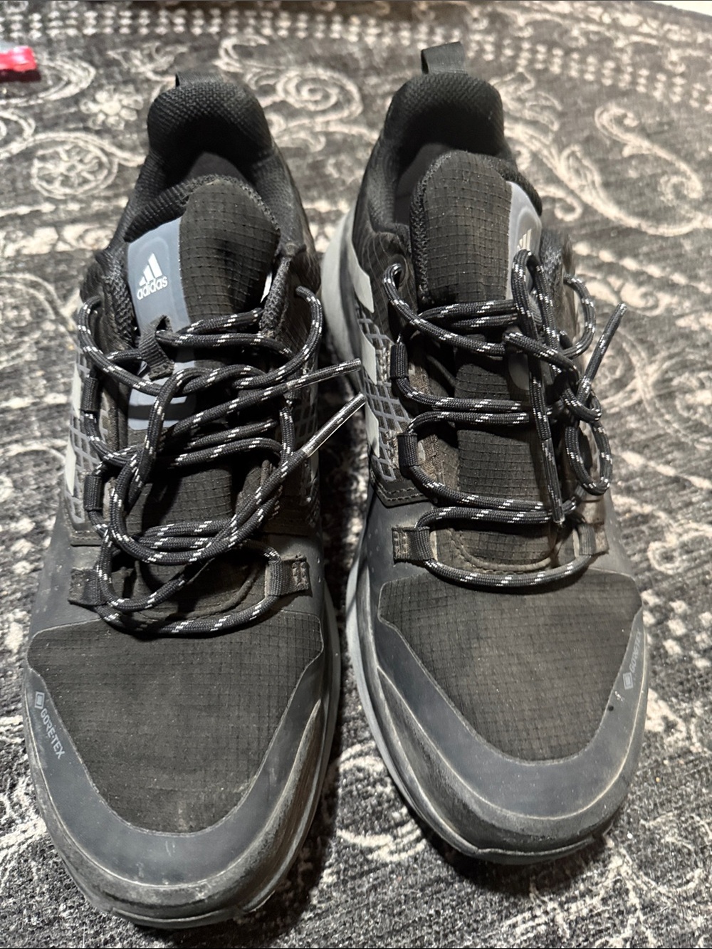 adidas Black and Gray Trail Running Shoes
